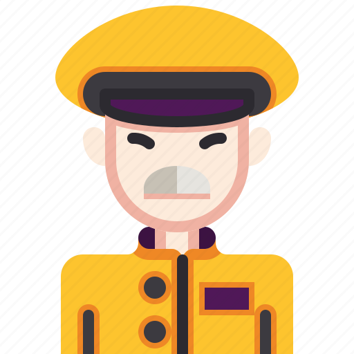 Taxi, driver, professions, jobs, avatar, man icon - Download on Iconfinder