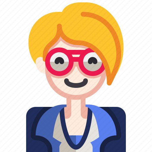 Teacher, profession, jobs, woman, avatar icon - Download on Iconfinder