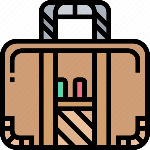 Briefcase, handbag, suitcase, office, business icon - Download on Iconfinder