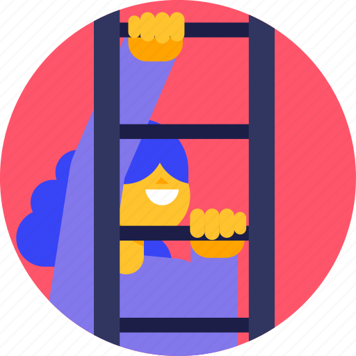 Career, promotion, career ladder, people, recruitment, job, business icon - Download on Iconfinder