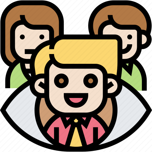 Teamwork, vision, leader, human, resources icon - Download on Iconfinder