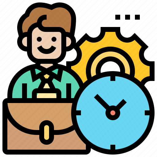 Hour, office, part, time, working icon - Download on Iconfinder