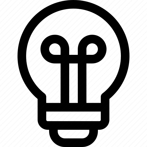 Idea, bulb, light bulb, electric, light, brainstorm icon - Download on Iconfinder