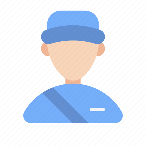 Service, courier, avatars, driver, postman, person, professions icon - Download on Iconfinder