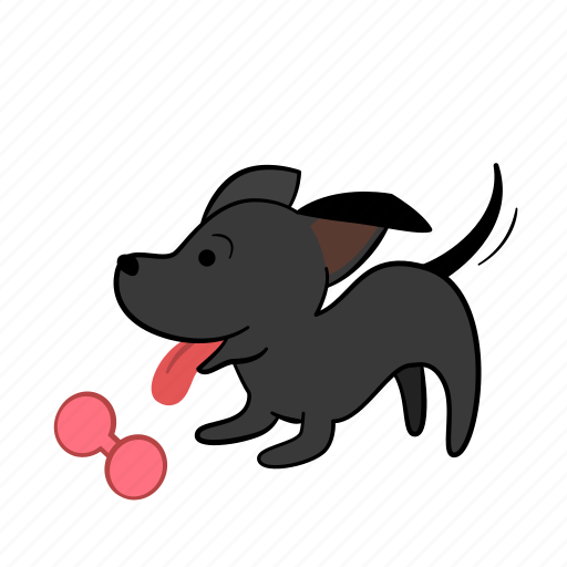 Dog, exited, happy, joijoi, playfull, puppy, toy icon - Download on Iconfinder