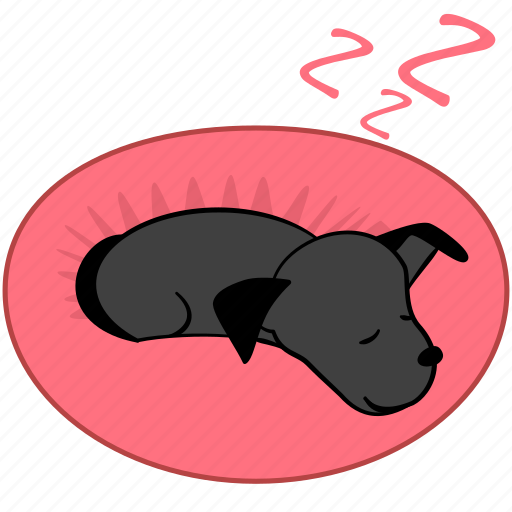 Dog, dreaming, goodnight, joijoi, puppy, sleep icon - Download on Iconfinder