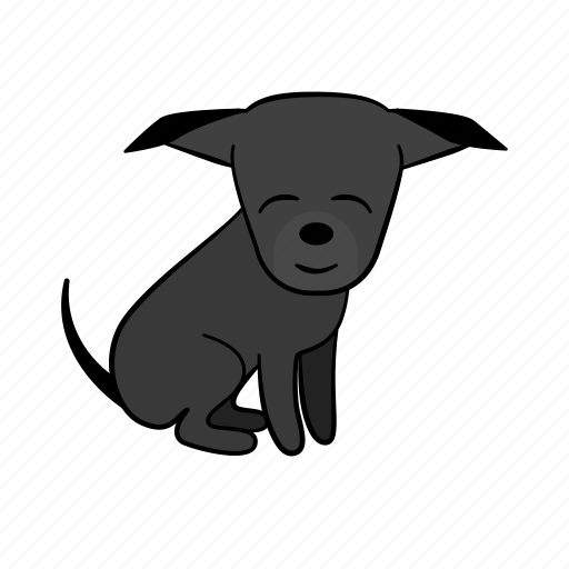 Chill, dog, happy, joijoi, puppy, relax, smile icon - Download on Iconfinder