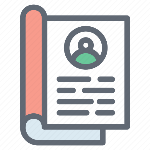 Page, open, business, magazine, paper icon - Download on Iconfinder