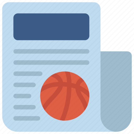 Sports, news, press, sporting, basketball icon - Download on Iconfinder