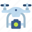 video, drone, press, camera, flying 