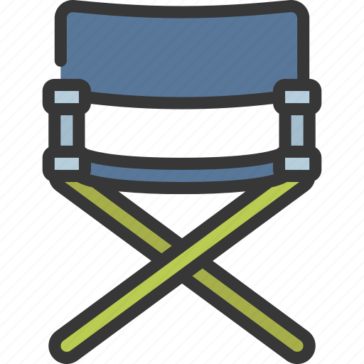 Director, chair, press, tv, studio icon - Download on Iconfinder