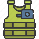 video, tactical, vest, press, protection