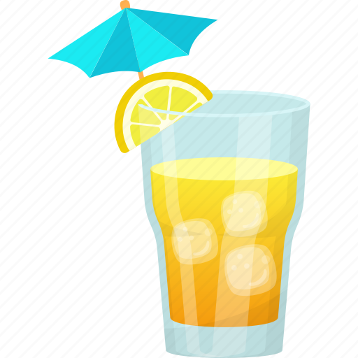 Fresh juice, glass of juice, lemon juice, natural drink, summer drink icon - Download on Iconfinder