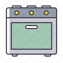 kitchen, oven, stove