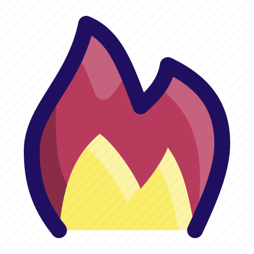 Burn, fire, flame, heat, hot icon - Download on Iconfinder