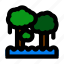 swamp, water, forest, jungle 