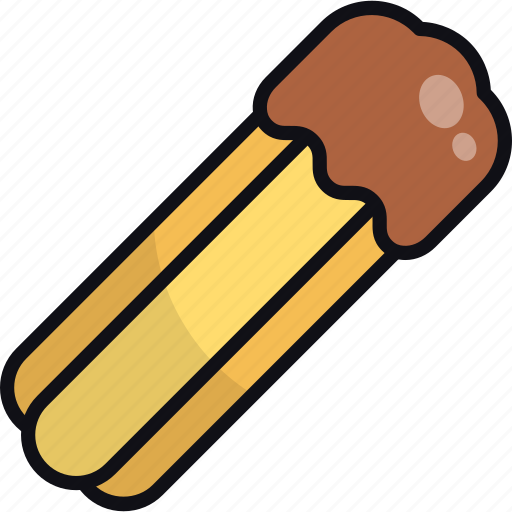 Churro, pastry, food, snack, fast food icon - Download on Iconfinder