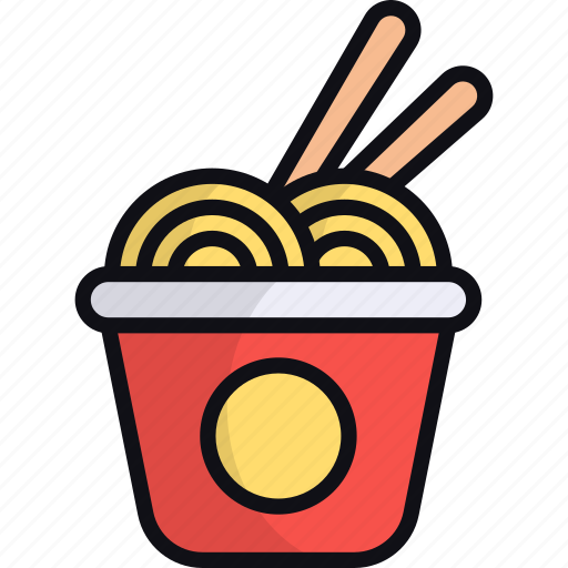 Noodle, asian food, culinary, pasta, takeaway, fast food icon - Download on Iconfinder