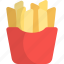 french fries, fried potato, fast food, takeaway, junk food 