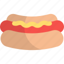 hot dog, sausage, fast food, junk food, meal, takeaway