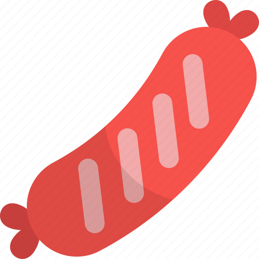 Sausage, meat, bbq, grilled, fast food, barbeque icon - Download on Iconfinder