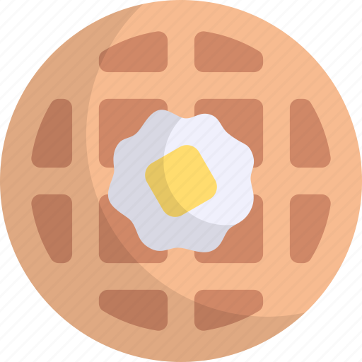 Waffle, bakery, dessert, breakfast, food icon - Download on Iconfinder