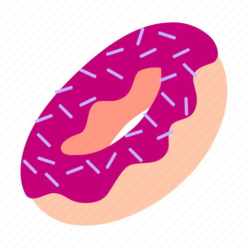 Dinner, donut, fast, food, lunch, meal, snack icon - Download on Iconfinder