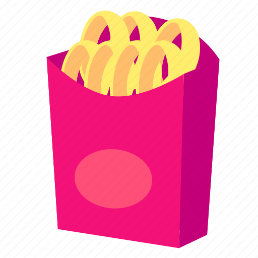 Fast, food, lunch, meal, onion, ring, snack icon - Download on Iconfinder