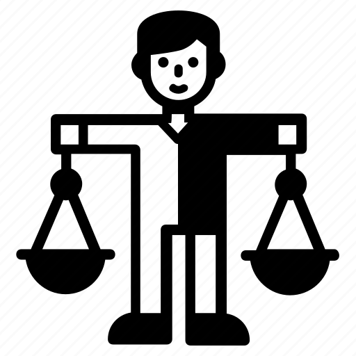 Individual rights, human rights law, person rights law, human equality law, balance scale icon - Download on Iconfinder