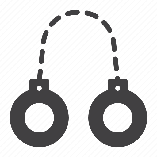 Arrest, chain, crime, handcuffs icon - Download on Iconfinder