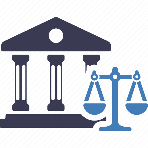Court, legal, auction, balance, scale, justice, lawyer icon - Download on Iconfinder