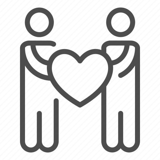 Charity, support, care, heart, human, love, romantic icon - Download on Iconfinder