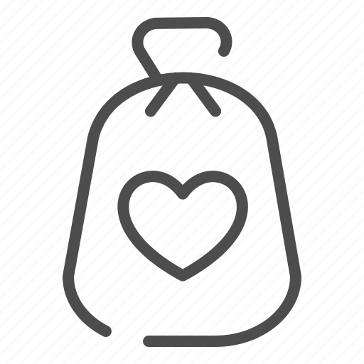 Money, bag, cash, sack, heart, love, saving icon - Download on Iconfinder
