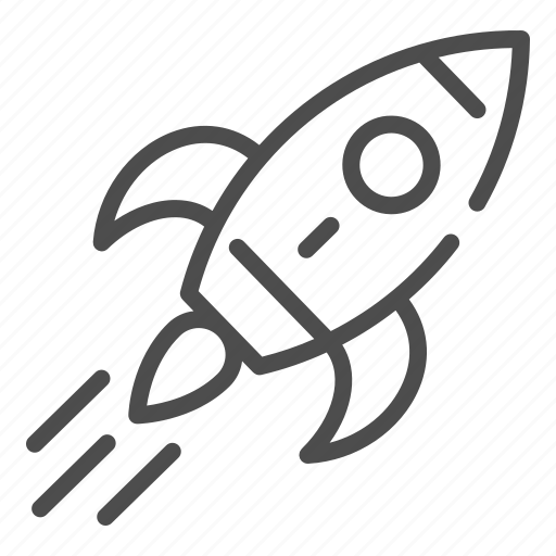 Rocket, ship, space, spaceship, flame, launch, speed icon - Download on Iconfinder