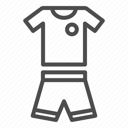 Shirt, clothing, suit, clothes, sport, soccer, shorts icon - Download on Iconfinder