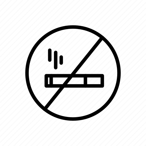 No, sign, smoking, warning icon - Download on Iconfinder