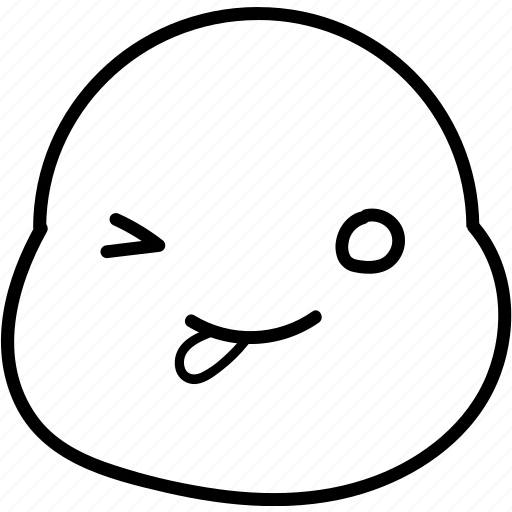 Emoji, face, frisky, kawaii icon - Download on Iconfinder