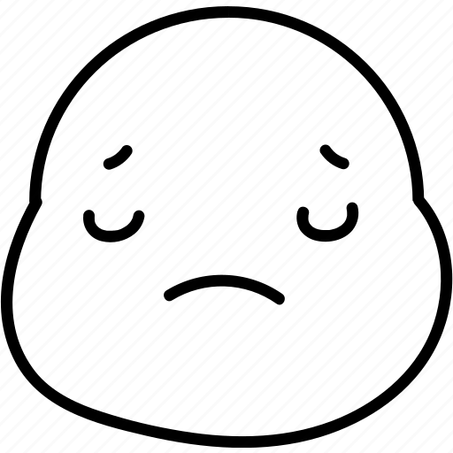 Emoji, face, glum, kawaii icon - Download on Iconfinder
