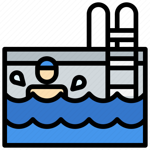Cool, swim, swimming, water, weather icon - Download on Iconfinder