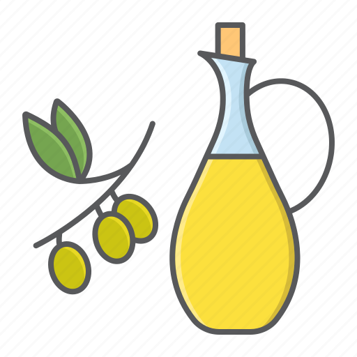 Bottle, branch, cook, diet, keto, oil, olive icon - Download on Iconfinder