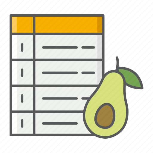 Avocado, diet, healthy, keto, plan, week icon - Download on Iconfinder