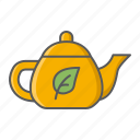 drink, green, health, herbal, leaf, tea, teapot