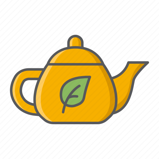 Drink, green, health, herbal, leaf, tea, teapot icon - Download on Iconfinder