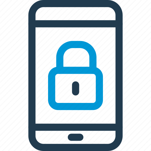 Defence, key, lock, mobile, padlock, phone, security icon - Download on Iconfinder