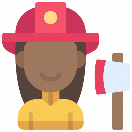 Firefighter, worker, profession, job, fireman icon - Download on Iconfinder