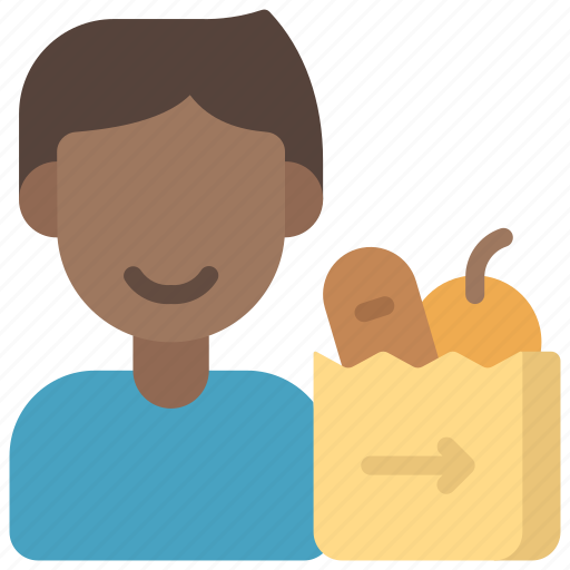 Grocery, delivery, worker, profession, job icon - Download on Iconfinder