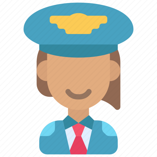 Pilot, worker, profession, job, aviation icon - Download on Iconfinder