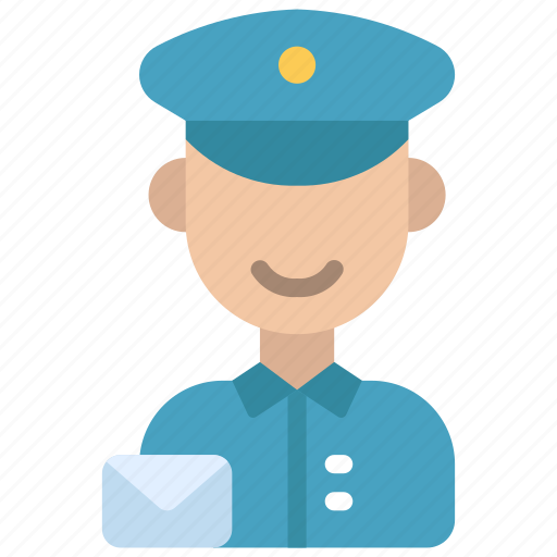 Postal, worker, profession, job icon - Download on Iconfinder