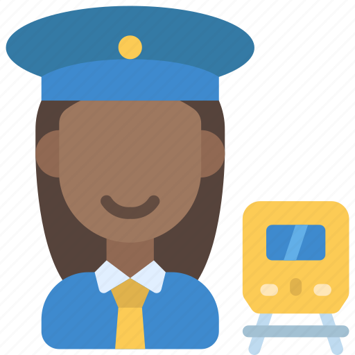 Train, conductor, worker, profession, job icon - Download on Iconfinder