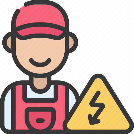 Electrician, worker, profession, job icon - Download on Iconfinder